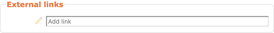Dış Bağlantılar Formu