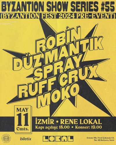 Düz Mantık, Moko, Robin, Ruff Crux & SPRAY @ Rene Lokal