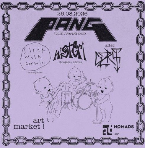 PANG, sleepwalk capsule, histeri & Lizrith at NØMADS-36